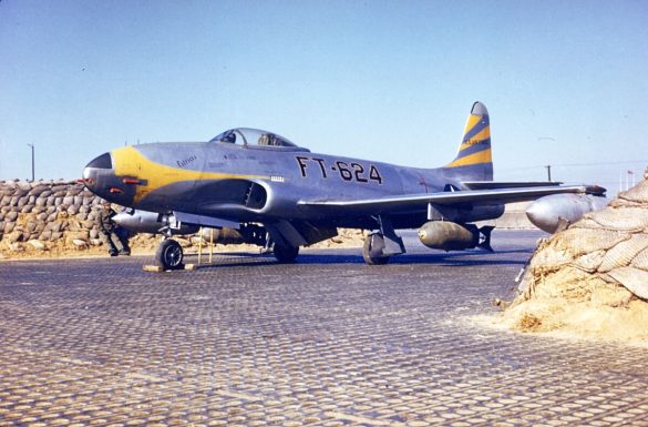 F 80C 80th FBS in Korea c1951