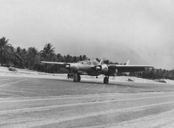 Gen Earl Barnes personal P 61A 13th Fighter Command New Guinea 1944