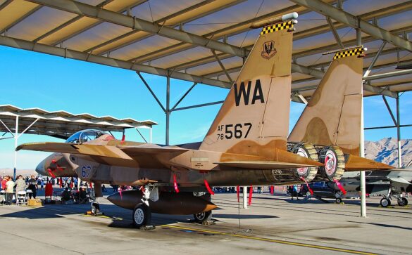 McDonnell Douglas F 15D Eagle 78 0567 65th Aggressor Squadron 65 AGRS 15887489925