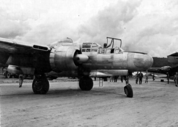 P 61A 42 5531 personalized for Gen Barnes 13th Fighter Command 1944