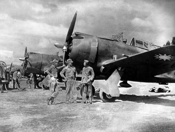 Republic P 43 at an airfield somewhere in China 17 September 1942