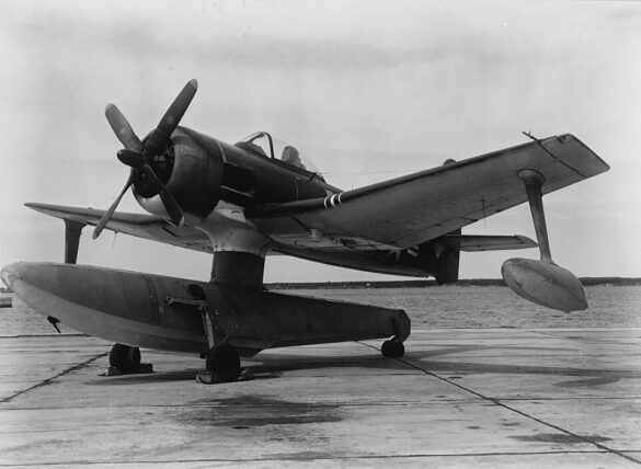Curtiss SC 2 Seahawk at NAS Patuxent River in 1947