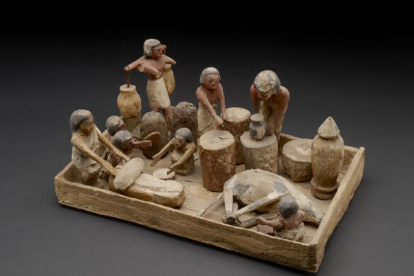 egyptian tomb model showing food preparation c. 2160 2025 bc an 1921 1416 a