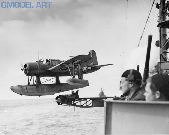 "Vought OS2U Kingfisher kit collection in 1/48 and 1/72 scales for modelers"