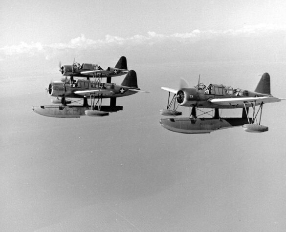 "Vought OS2U Kingfisher kit collection in 1/48 and 1/72 scales for modelers"