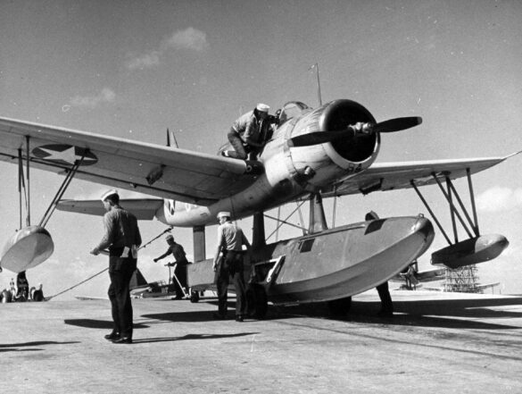 "Vought OS2U Kingfisher kit collection in 1/48 and 1/72 scales for modelers"