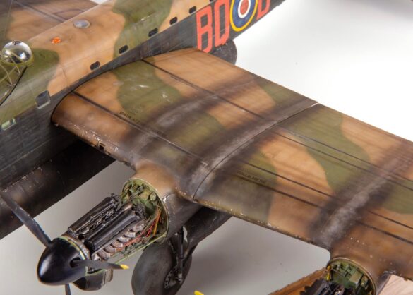 “Annotated 3D Weathering Diagram of F4U Corsair - 1/48 scale”)*