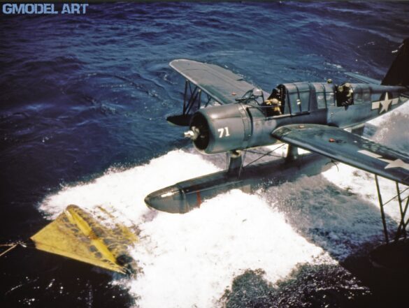 "Vought OS2U Kingfisher kit collection in 1/48 and 1/72 scales for modelers"