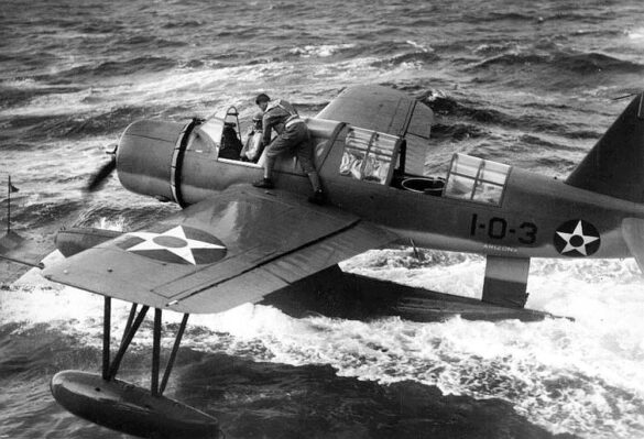 "Vought OS2U Kingfisher kit collection in 1/48 and 1/72 scales for modelers"