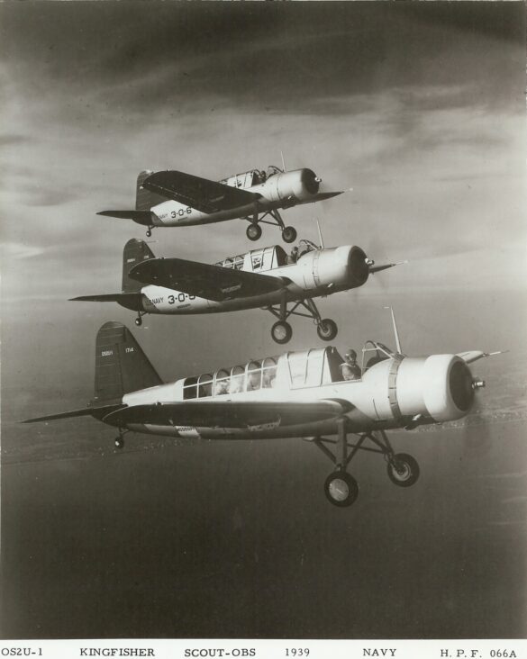 "Vought OS2U Kingfisher kit collection in 1/48 and 1/72 scales for modelers"