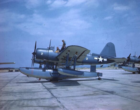 "Vought OS2U Kingfisher kit collection in 1/48 and 1/72 scales for modelers"