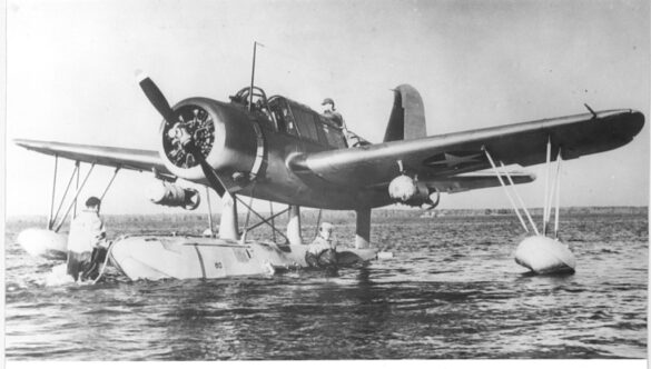 "Vought OS2U Kingfisher kit collection in 1/48 and 1/72 scales for modelers"