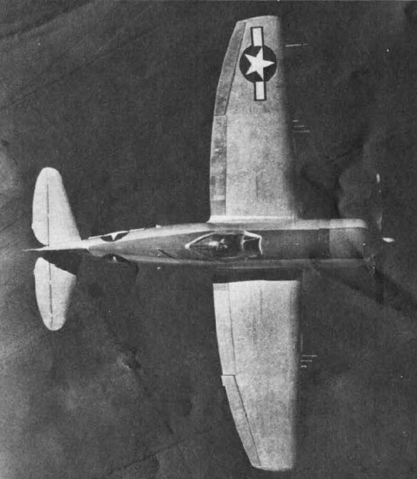 P 47N above