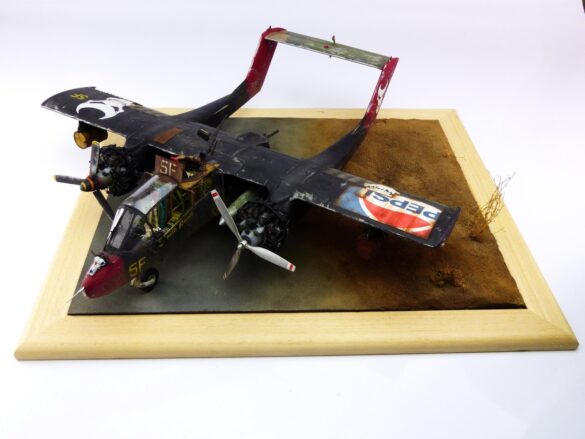 Kittyhawk OV-10A Bronco 1/32 Airplane Kit – detailed twin-tail model