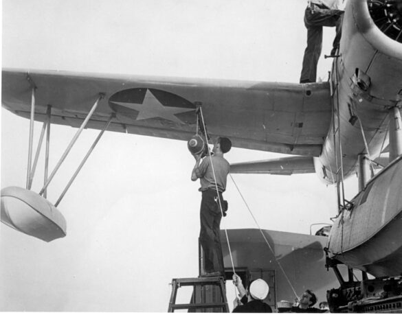 "Vought OS2U Kingfisher kit collection in 1/48 and 1/72 scales for modelers"