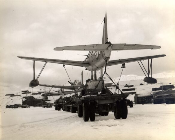 "Vought OS2U Kingfisher kit collection in 1/48 and 1/72 scales for modelers"