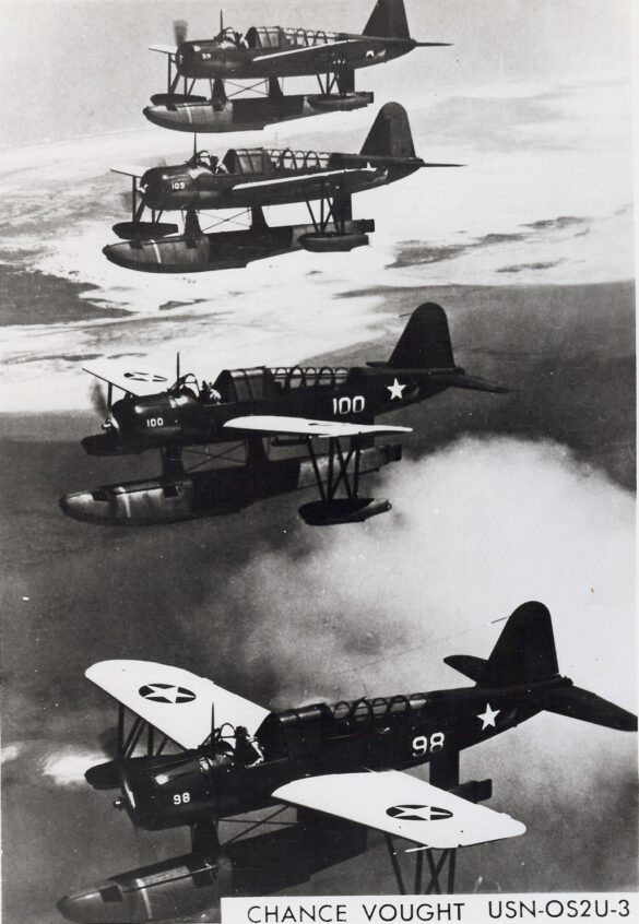 "Vought OS2U Kingfisher kit collection in 1/48 and 1/72 scales for modelers"
