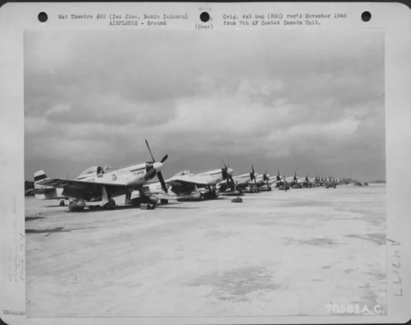 P-51D Mustang at Iwo Jima – The colors and insignia of the 45th, 47th & 78th Fighter Squadrons of the 15th Fighter Group