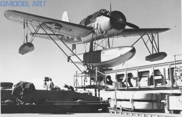 "Vought OS2U Kingfisher kit collection in 1/48 and 1/72 scales for modelers"