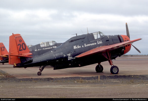 TBM Avenger Spray Plane – WWII Bomber Converted for Farming and Firefighting TBM Avenger firebomber in flight over forest fire zone – Canada, 1970s Converted TBM Avenger crop duster with yellow-red livery parked at rural airstrip Underside view of TBM with spray booms installed under wings Scale model of TBM Avenger spray plane with belly tank and weathered finish