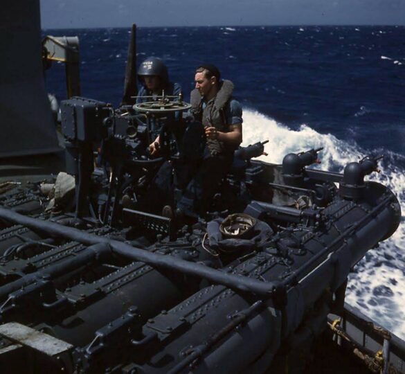 WWII U.S. Aircraft Carrier Deck – Crew Colors, FS Codes & Diorama Guide Infographic of WWII U.S. Navy Aircraft Carrier Deck Support Equipment, Tractors, Fuel & Ammo Carts, and Deck Crew with FS Color Codes for Scale Modeling Dioramas