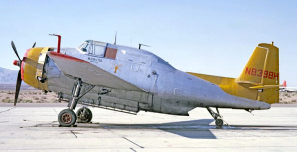 TBM Avenger Spray Plane – WWII Bomber Converted for Farming and Firefighting TBM Avenger firebomber in flight over forest fire zone – Canada, 1970s Converted TBM Avenger crop duster with yellow-red livery parked at rural airstrip Underside view of TBM with spray booms installed under wings Scale model of TBM Avenger spray plane with belly tank and weathered finish
