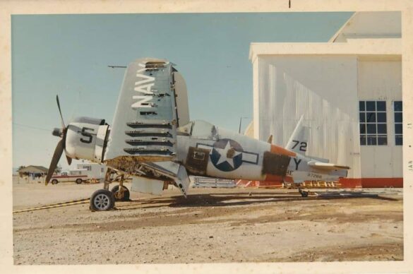 F4U-4 Corsair NAS Olathe Naval Reserve: The Last Fortress of the Bent-Wing Legends 156 F4U-4 Corsair NAS Olathe”, “Light Gull Gray scheme”, “Corsair restoration reference”.
