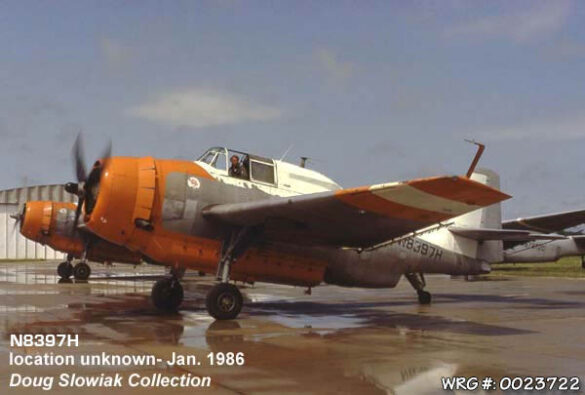 TBM Avenger Spray Plane – WWII Bomber Converted for Farming and Firefighting TBM Avenger firebomber in flight over forest fire zone – Canada, 1970s Converted TBM Avenger crop duster with yellow-red livery parked at rural airstrip Underside view of TBM with spray booms installed under wings Scale model of TBM Avenger spray plane with belly tank and weathered finish