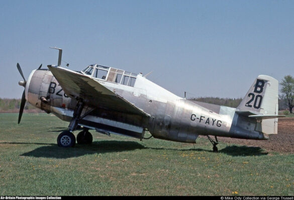 TBM Avenger Spray Plane – WWII Bomber Converted for Farming and Firefighting TBM Avenger firebomber in flight over forest fire zone – Canada, 1970s Converted TBM Avenger crop duster with yellow-red livery parked at rural airstrip Underside view of TBM with spray booms installed under wings Scale model of TBM Avenger spray plane with belly tank and weathered finish