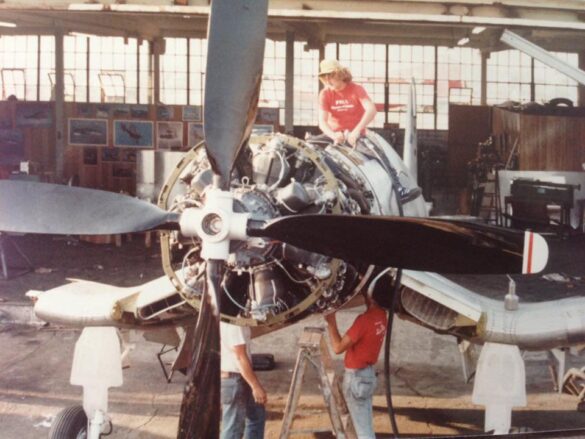 Pratt & Whitney R-4360 Wasp Major Radial Engine Pratt and Whitney R4360 Wasp Major 28 cylinder radial engine used in the Super Corsair