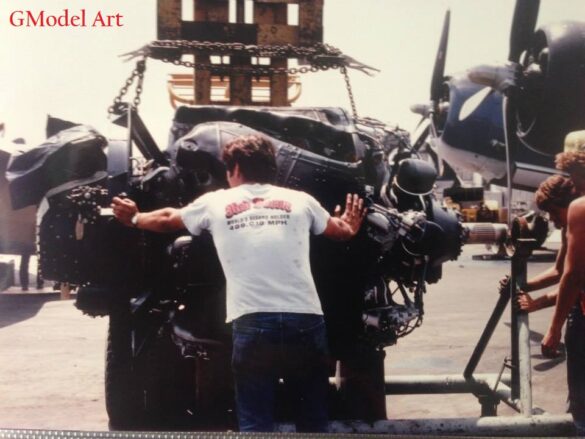 Pratt & Whitney R-4360 Wasp Major Radial Engine Pratt and Whitney R4360 Wasp Major 28 cylinder radial engine used in the Super Corsair