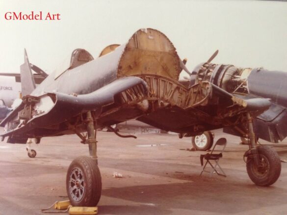F4U Super Corsair Budweiser Light 1 Reno Air Races F4U Corsair Restoration and Racing Conversion Process