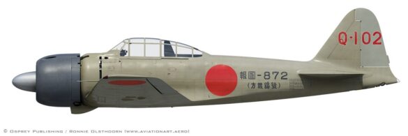 Mitsubishi A6M Zero wreck diorama 1/72 on tropical beach with realistic weathering and ocean waves