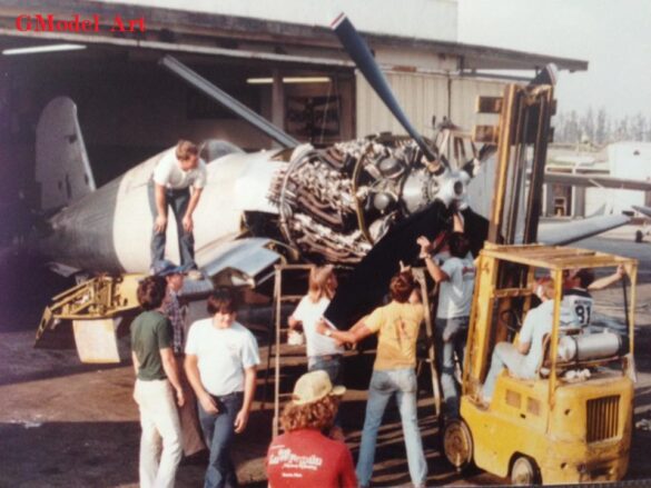 Pratt & Whitney R-4360 Wasp Major Radial Engine Pratt and Whitney R4360 Wasp Major 28 cylinder radial engine used in the Super Corsair