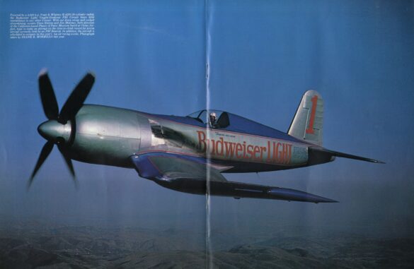 F4U Super Corsair Budweiser Light 1 Reno Air Races F4U Super Corsair Budweiser Light 1 Reno Air Races