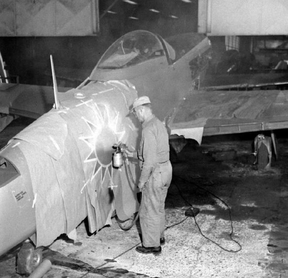 P-51C Mustang ROCAF 1948 reconstruction in Texas with razorback fuselage