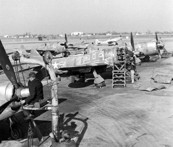 P-51C Mustang ROCAF 1948 reconstruction in Texas with razorback fuselage