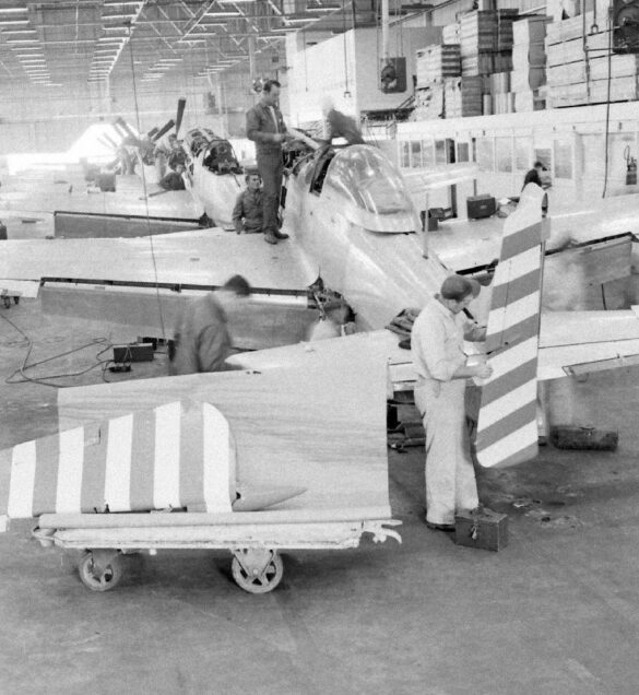 P-51C Mustang ROCAF 1948 reconstruction in Texas with razorback fuselage