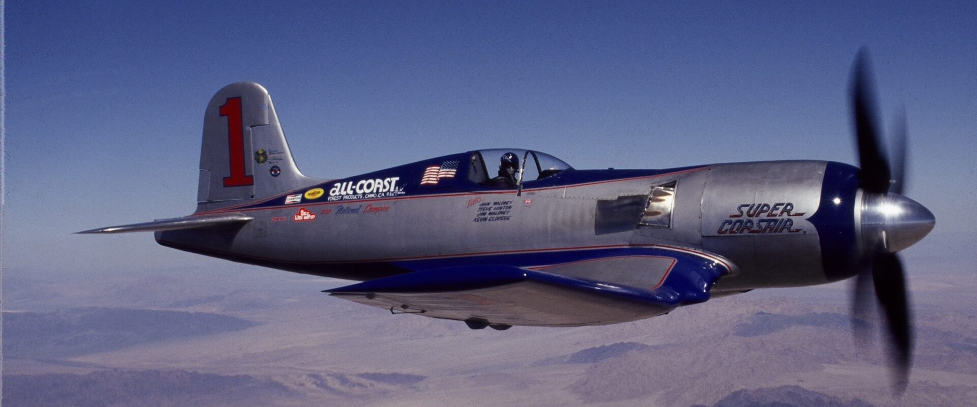 F4U Super Corsair Budweiser Light 1 Reno Air Races