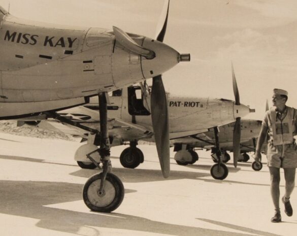 P-39Q-1 Airacobra of the 6th Fighter Squadron operating from Makin Island in 1943