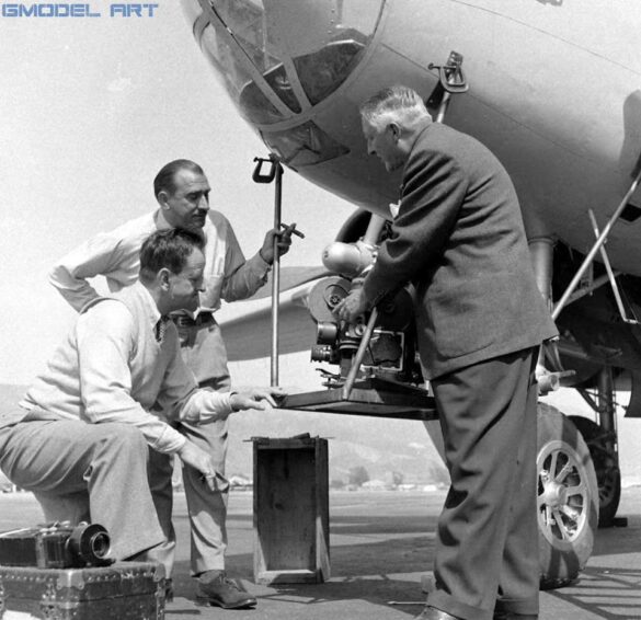 North American P-51 Mustang racing aircraft Bendix Trophy 1940s black and white historical image