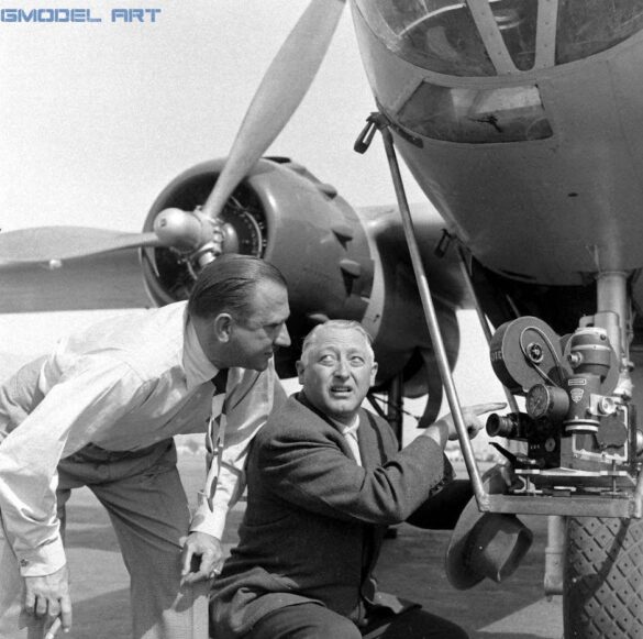 North American P-51 Mustang racing aircraft Bendix Trophy 1940s black and white historical image