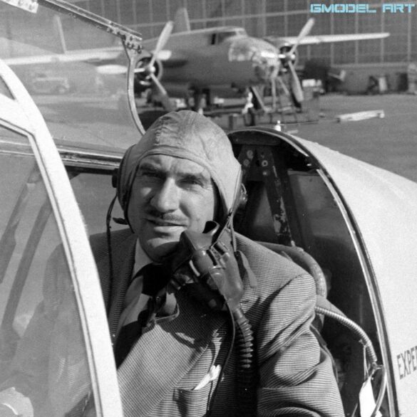 North American P-51 Mustang racing aircraft Bendix Trophy 1940s black and white historical image