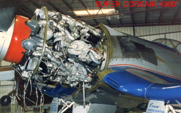 Pratt & Whitney R-4360 Wasp Major Radial Engine Pratt and Whitney R4360 Wasp Major 28 cylinder radial engine used in the Super Corsair