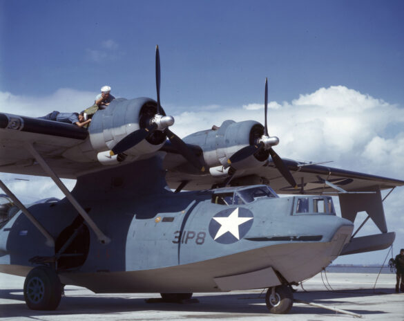 PBY Catalina Seaplane Camouflage Consolidated PBY Catalina flying boat Blue Gray Light Gray camouflage Pacific