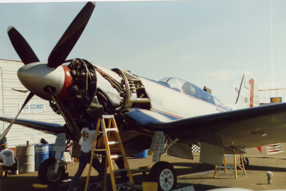 Pratt & Whitney R-4360 Wasp Major Radial Engine Pratt and Whitney R4360 Wasp Major 28 cylinder radial engine used in the Super Corsair