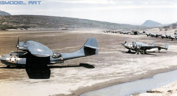 PBY Catalina Seaplane Camouflage Consolidated PBY Catalina flying boat Blue Gray Light Gray camouflage Pacific