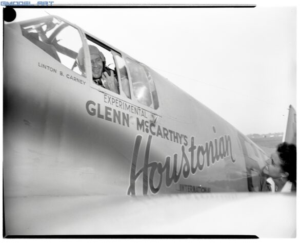 North American P-51 Mustang racing aircraft Bendix Trophy 1940s black and white historical image