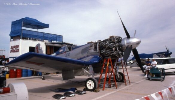 Pratt & Whitney R-4360 Wasp Major Radial Engine Pratt and Whitney R4360 Wasp Major 28 cylinder radial engine used in the Super Corsair