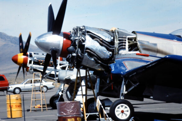 Pratt & Whitney R-4360 Wasp Major Radial Engine Pratt and Whitney R4360 Wasp Major 28 cylinder radial engine used in the Super Corsair